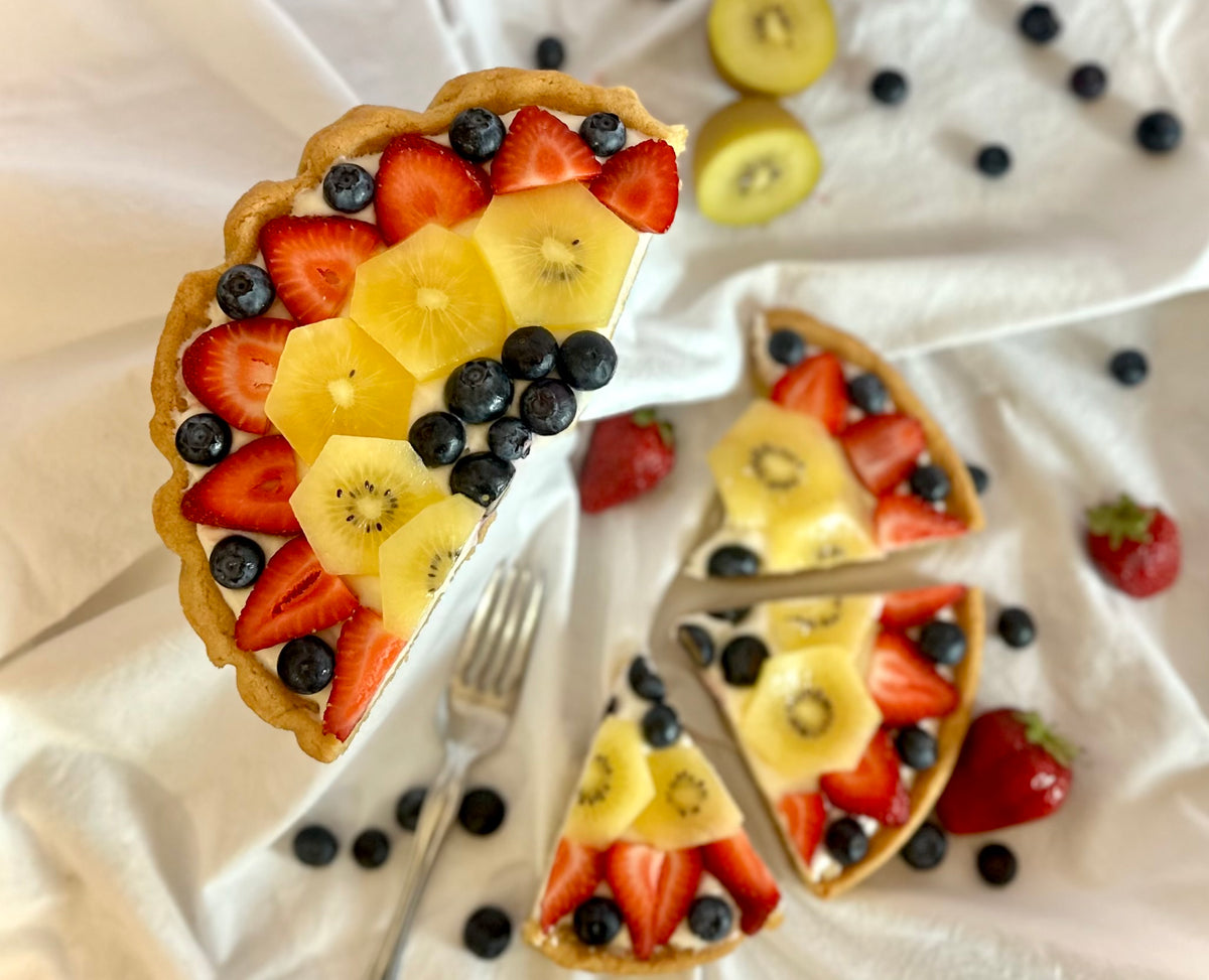 Fruit Pizza Cookie Cake